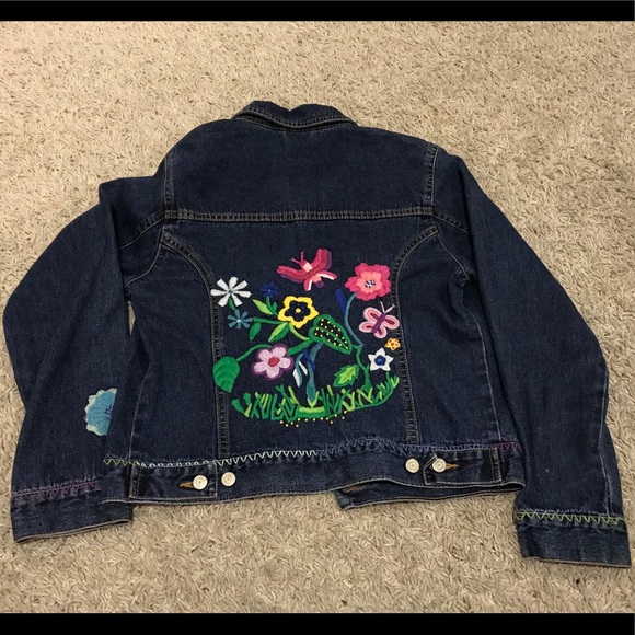 Gap denim jacket with embroidery - Picture 2 of 5